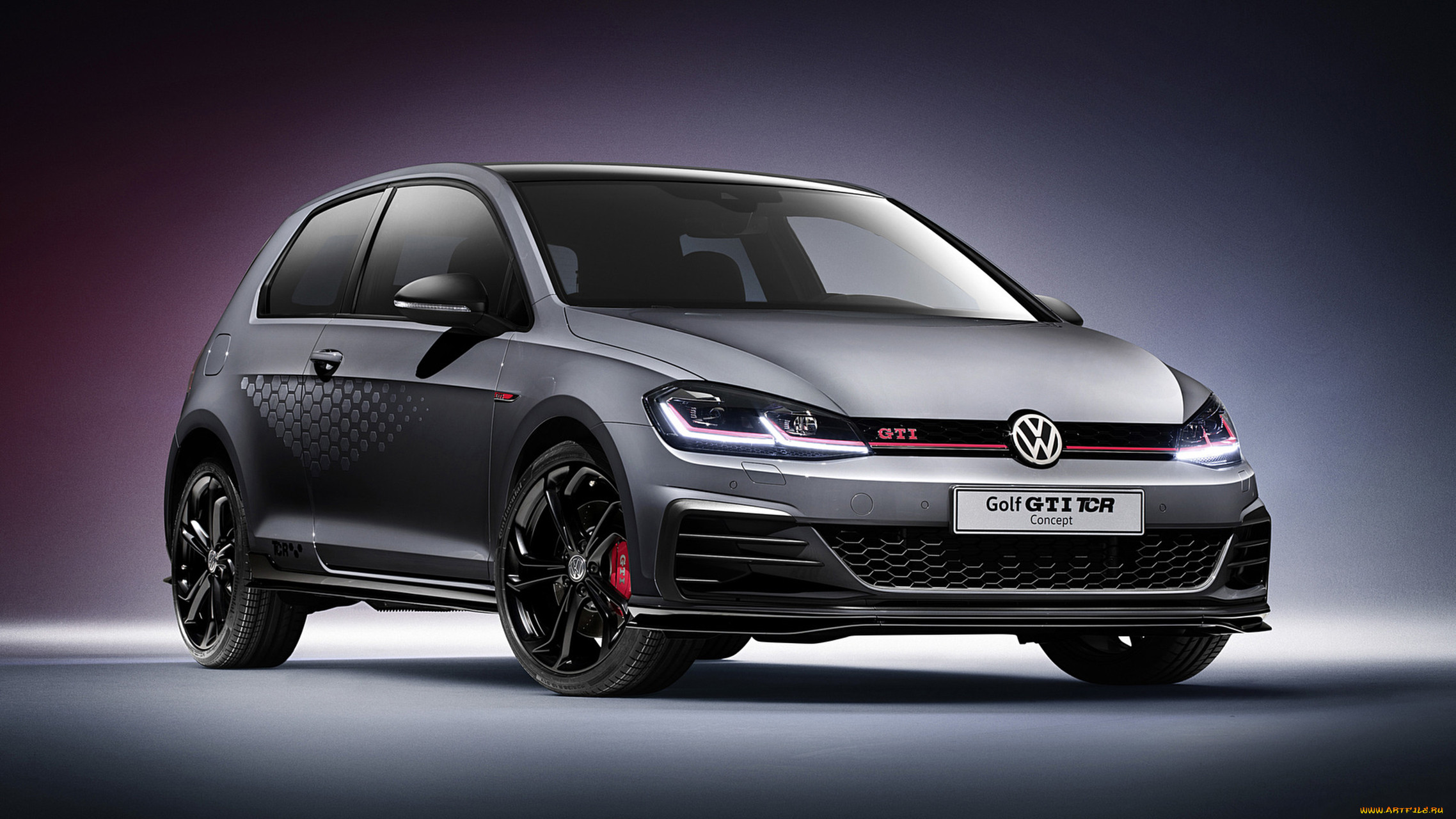 volkswagen golf gti tcr concept 2018, , volkswagen, 2018, concept, gti, golf, , tcr